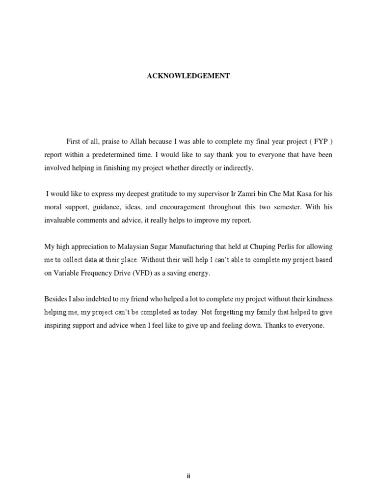 Acknowledgement | PDF | Power Inverter | Electrical Engineering