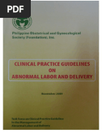 Download CPG-Abnormal Labor and Delivery 2009 by lovelots1234 SN335927744 doc pdf