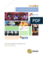 Elang Mahkota Teknologi Annual Report 2012