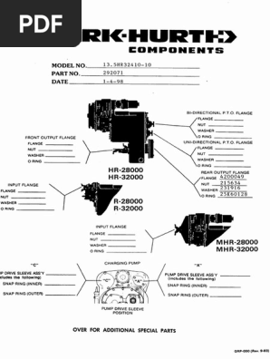 13 5HR32410-10 PDF | PDF