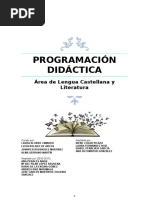 Programación Lengua 2016