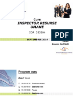 Prezentare Curs Inspector Resurse Umane