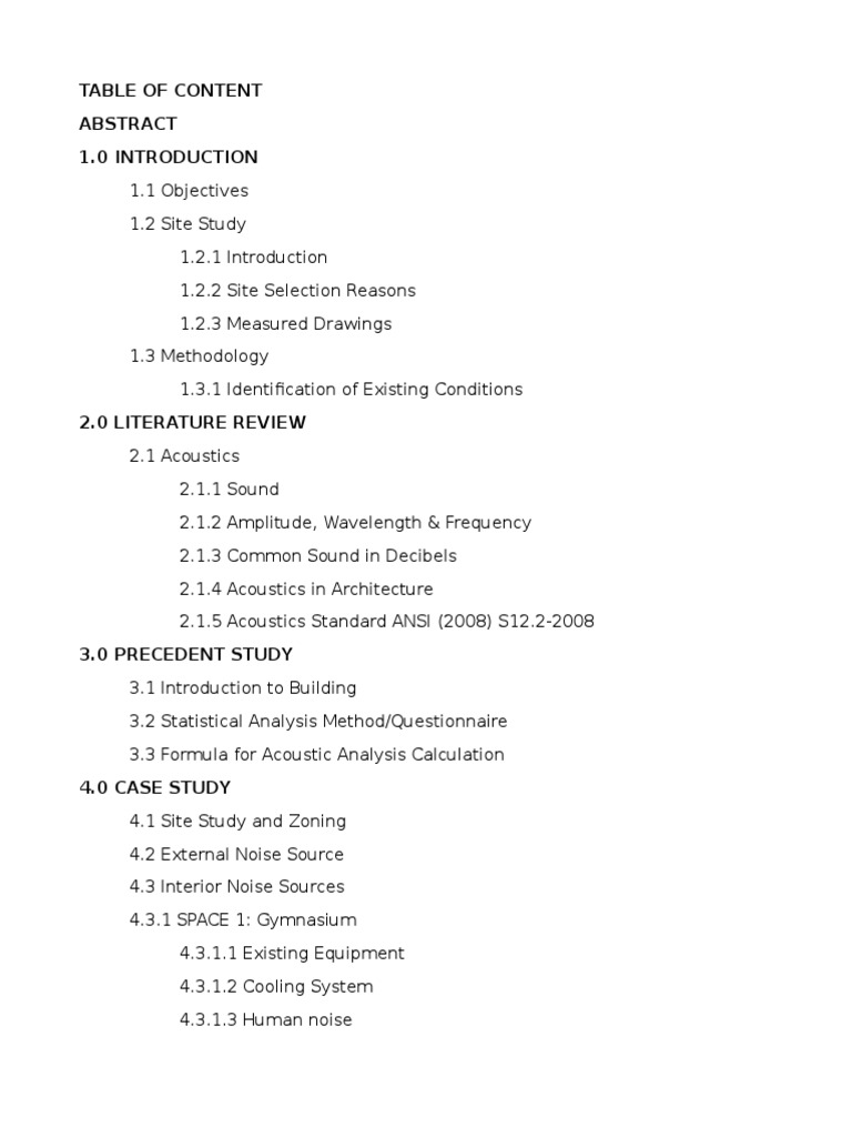 Acoustics Final Pdf Decibel Acoustics