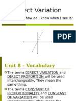 Directvariation Powerpoint 1