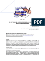 Art El Est Del D Desde Las Dig Disciplin Jur - Garcia Luna PDF