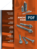 Chemical Anchors and Fixings Guide