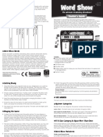1735 WordShow Guide