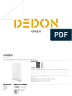 Dedon Fact Sheets Green