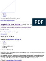 Anyone on El Capitan? (Page 2) — PowerCore Platform — TC Electronic Forum