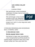 Pertolongan Cemas Dalam Makmal Sains & Tatacara