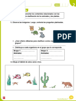 1° Clasificación Plantas y Animales