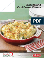 Broccoli and Cauliflower Cheese
