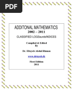 Logs S Rds Indices