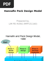 Hannafin Peck Design Model