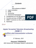 Digital Terrestrial Television Broadcasting ISDB-T - NHK