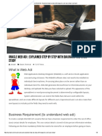 Oracle Web Adi - Explained Step by Step With Diagrams and Case Study - Iavinash PDF
