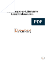 Luminex-e-Library User Manual