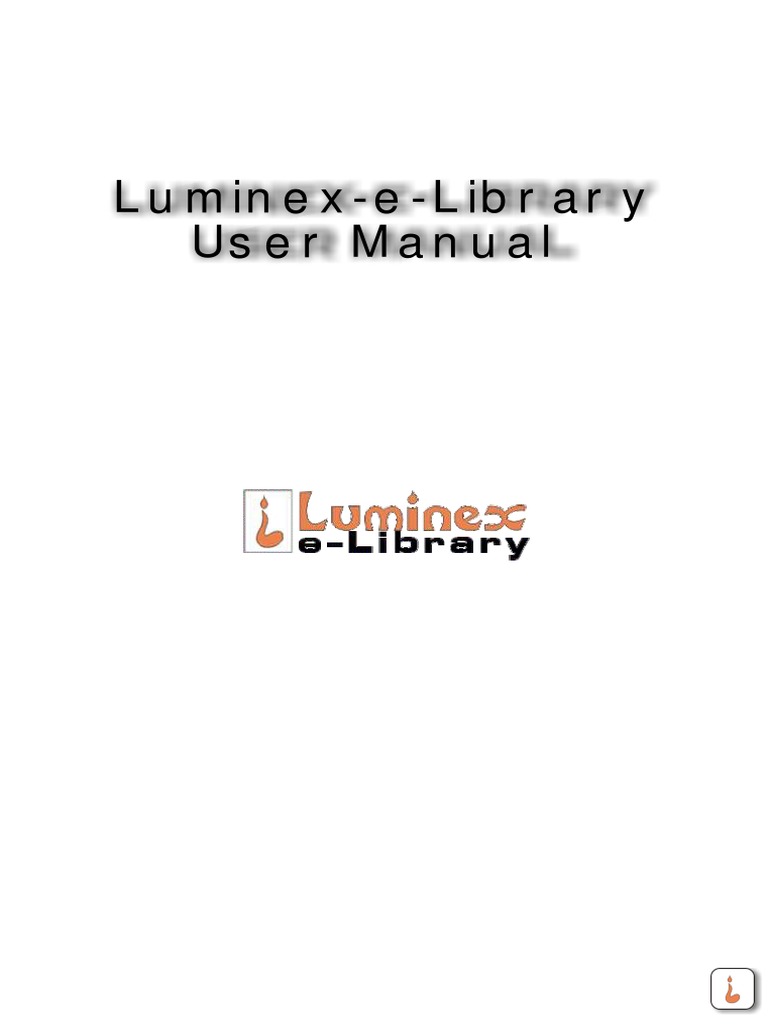 LuminexeLibrary User Manual PDF