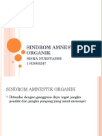 Sindrom amnestik organik