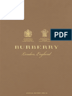 Burberry Annual Report 2015-16