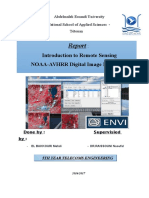 Introduction To Remote Sensing NOAA-AVHRR Digital Image Processing