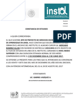 Constancia de Estudios AMR PDF