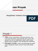 9 Manajemen Proyek