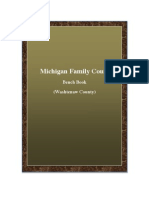 Michigan Family Court Benchbook (Washtenaw County)