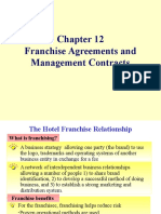 Franchise Agreements and Management Contracts