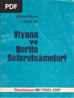 (Anı) Ahmed Resmî Efendi - Viyana Ve Berlin Sefaretnâmeleri PDF