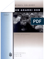 Mihail Solohov - Ve Durgun Akardı Don III PDF