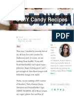 5 DIY Candy Recipes - Fablunch