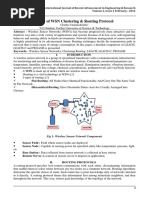 Study of WSN Clustering & Routing Protocol