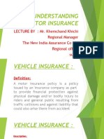 Understanding Motor Insurance