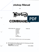 750 850 Norton Commando Service Manual From 1970 PDF
