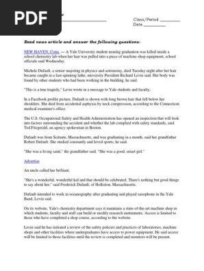 news article