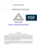 Devoir Dynamique Des Ouvrages - Partie I