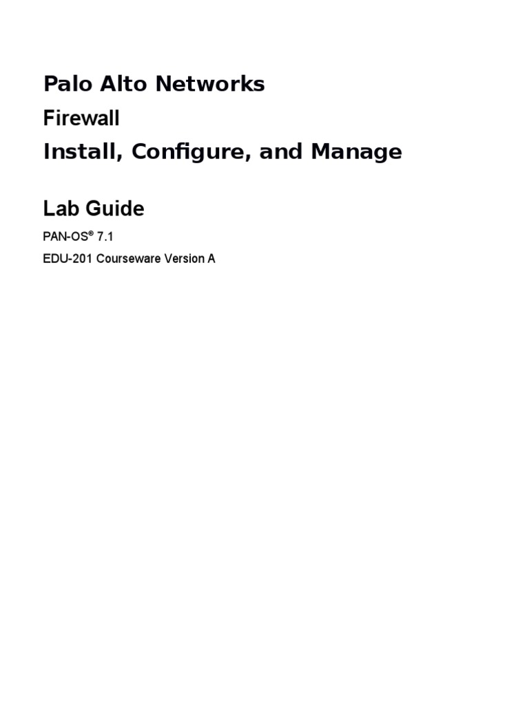 EDU 201 71a Lab Guide | PDF