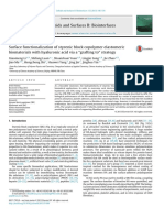 Surface Functionalization of Styrenic Block Copolymer Elastomeric With Hyaluronic Acid (1)