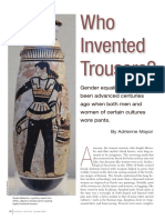 Who Invented Trousers PDF
