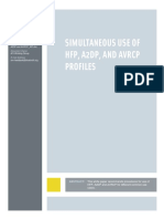 Simultaneous Use of HFP A2DP and AVRCP - WP - V11 PDF
