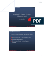 Applied Software Project Management