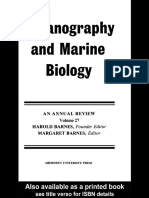 Oceanography and Marine Biology Voulme 27