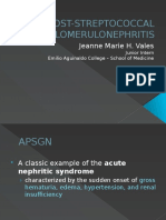 Acute Post-streptococcal Glomerulonephritis