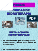 Técnicas de Hidroterapia