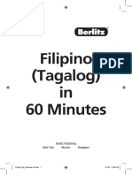 Filipino (Tagalog) in 60 Minutes