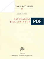 Romeo De Maio - Savonarola e la curia romana.pdf