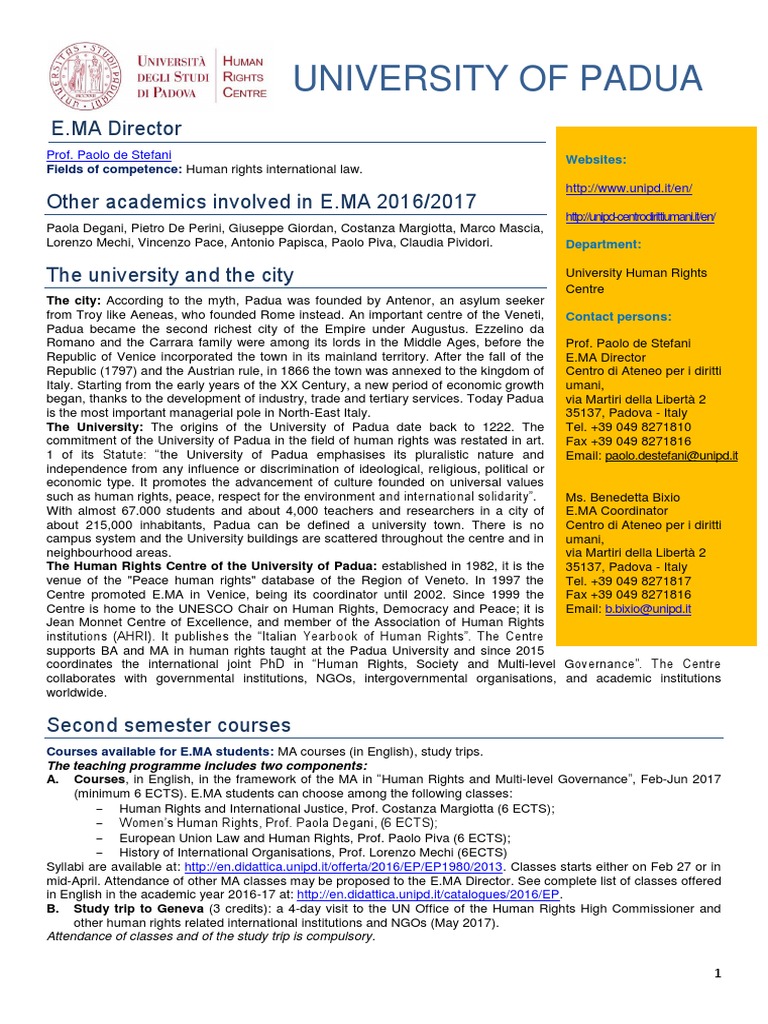 masters thesis paper on human rights