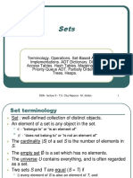 Terminology. Operations. Set-Based Adts. Implementations. Adt Dictionary. Direct Access Tables. Hash Tables. Mapping Adt. Priority Queue Adt. Partially Ordered Trees. Heaps