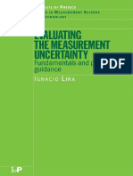 Metrology - Evalauation The Measurement Uncertainty Fundamental and Practical Guidance PDF